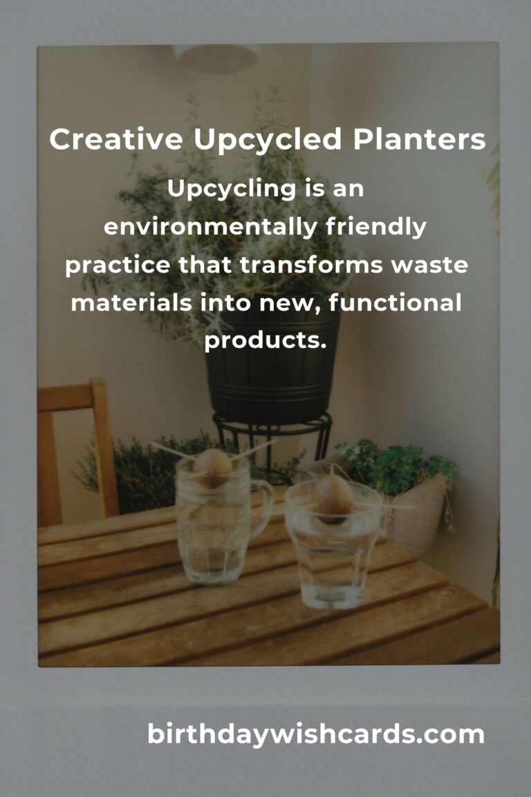 DIY Upcycled Planters for Indoor Gardening: Creative and Sustainable Ideas