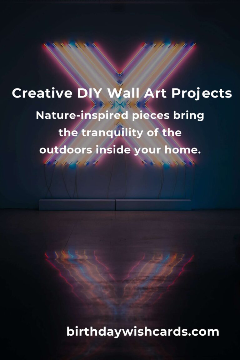 DIY Wall Art Projects for Cozy Homes: Transform Your Space with Creativity
