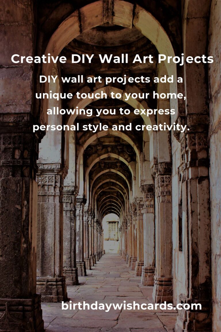 DIY Wall Art Projects for Cozy Homes: Transform Your Space with Creativity