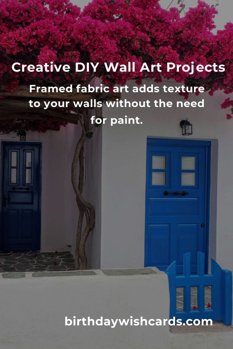 DIY Wall Art Projects for Cozy Homes: Transform Your Space with Creativity
