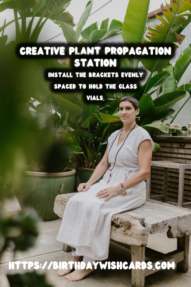 DIY Wall Mounted Plant Propagation Station: Step-by-Step Guide