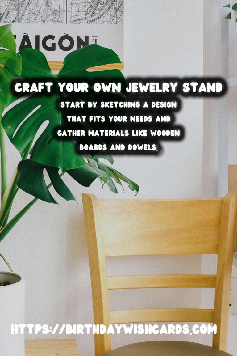 DIY Wooden Jewelry Stand: A Step-by-Step Guide to Organize Your Accessories