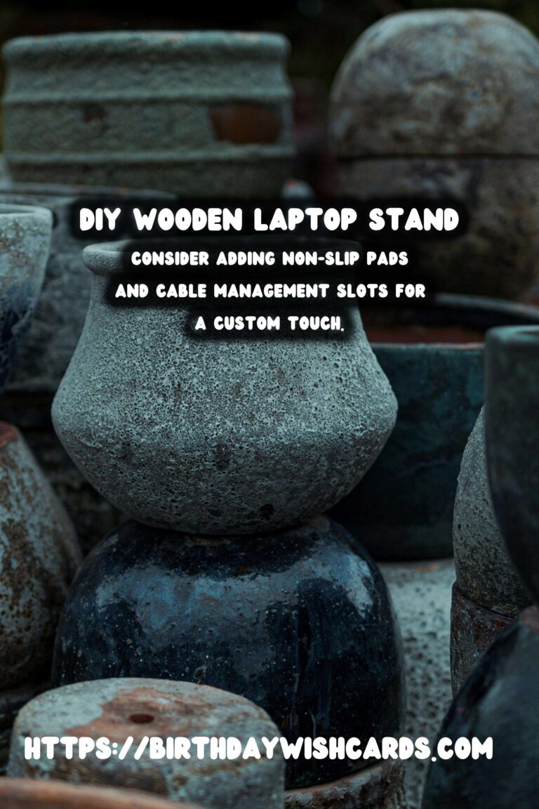 DIY Wooden Laptop Stand for Bed: A Comprehensive Guide