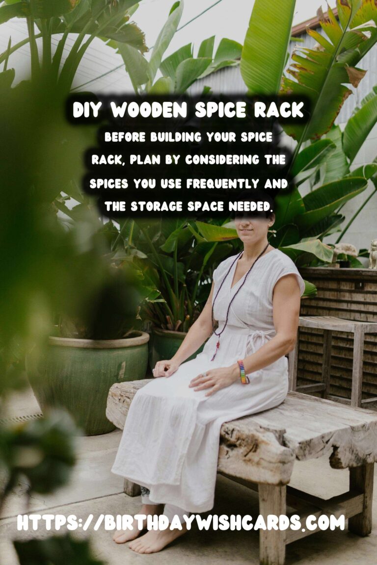 DIY Wooden Spice Rack Ideas for Small Kitchens