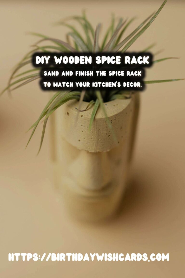 DIY Wooden Spice Rack for Pantry: A Step-by-Step Guide