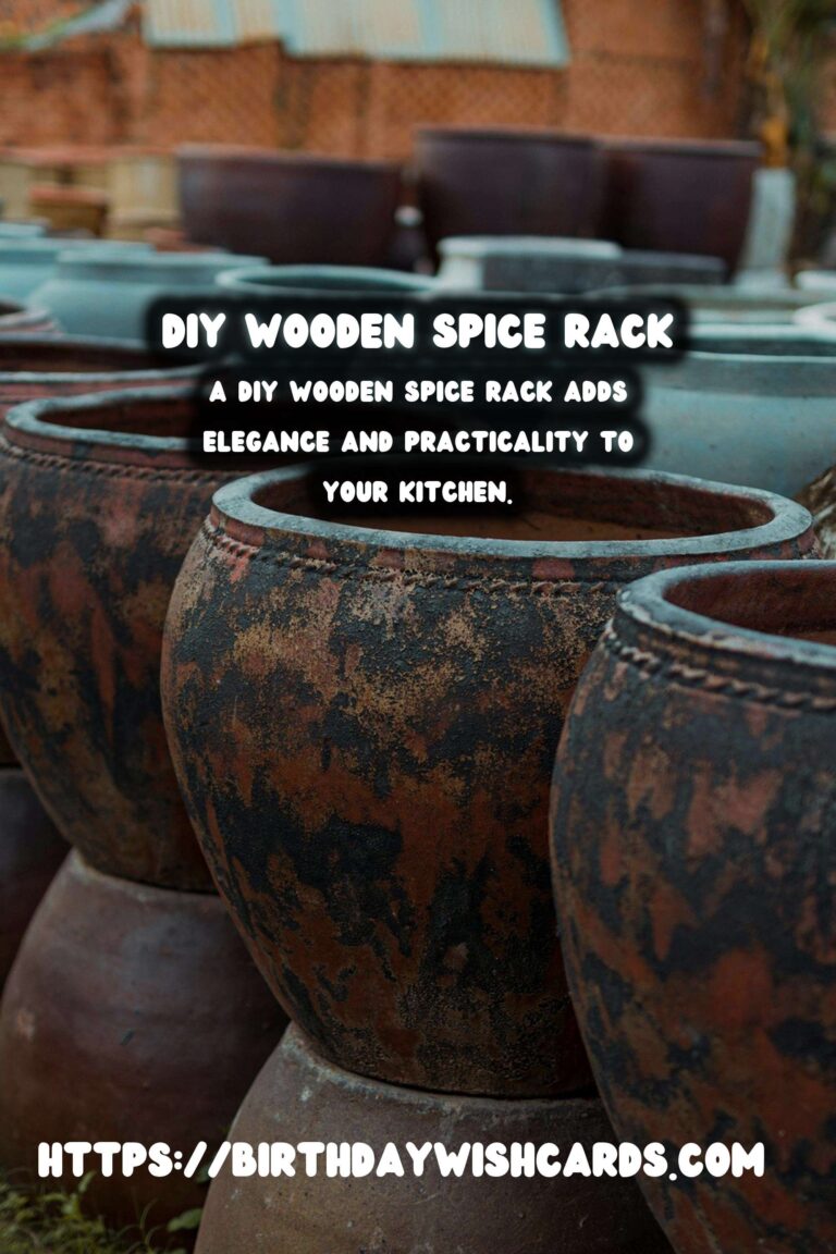 DIY Wooden Spice Rack for Pantry: A Step-by-Step Guide