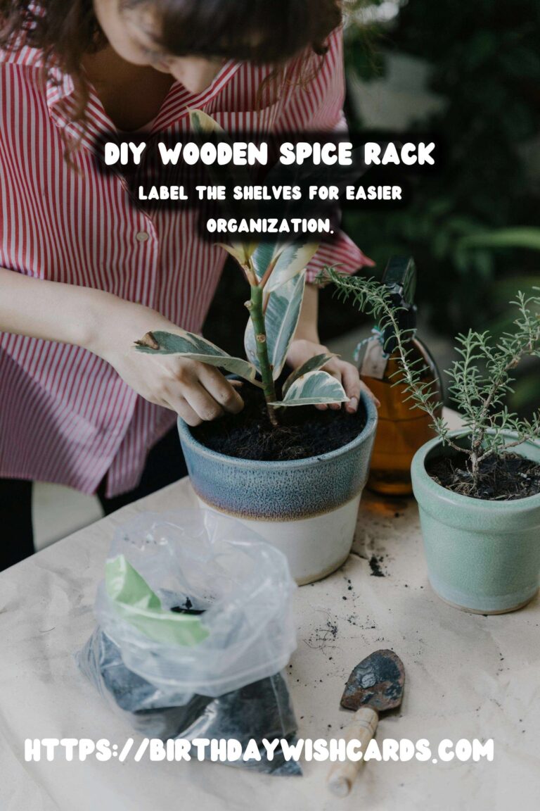 DIY Wooden Spice Rack for Pantry: A Step-by-Step Guide