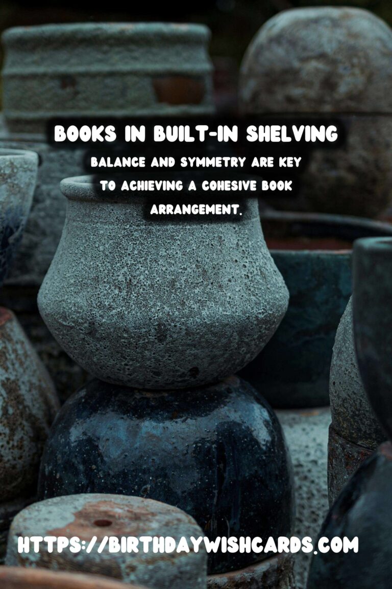 Decorating with Books: Achieving a Built-in Look