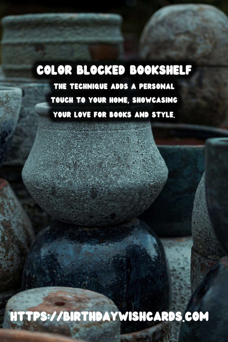 Decorating with Books: Color Blocking for a Stylish Home