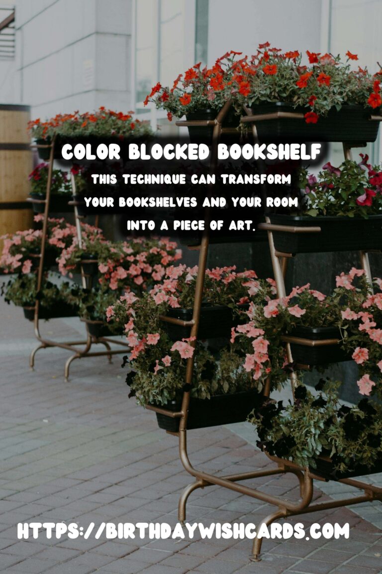 Decorating with Books: Color Blocking for a Stylish Home