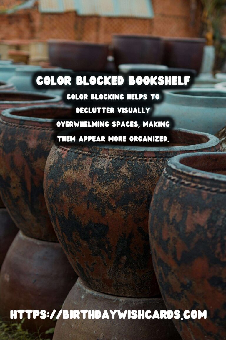 Decorating with Books: Color Blocking for a Stylish Home