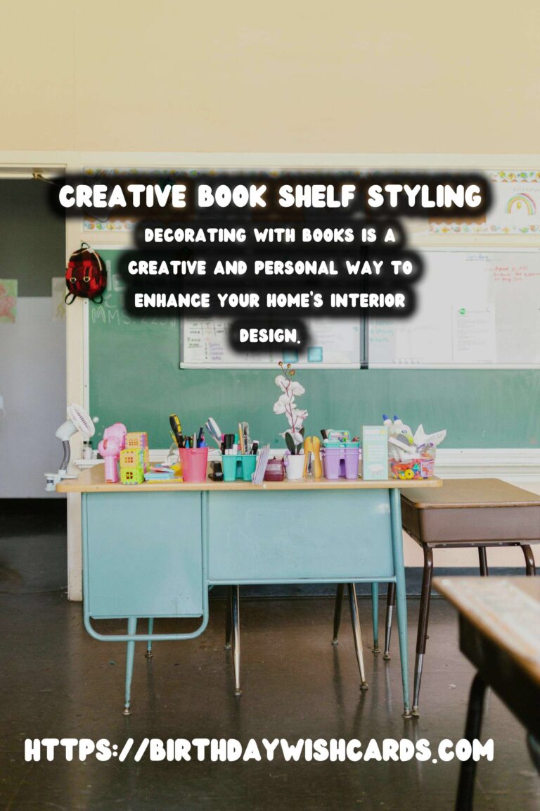 Decorating with Books: Creative Shelf Styling Ideas