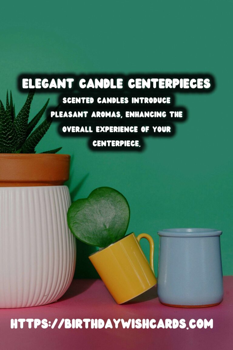 Decorating with Candles: Elegant Centerpiece Ideas