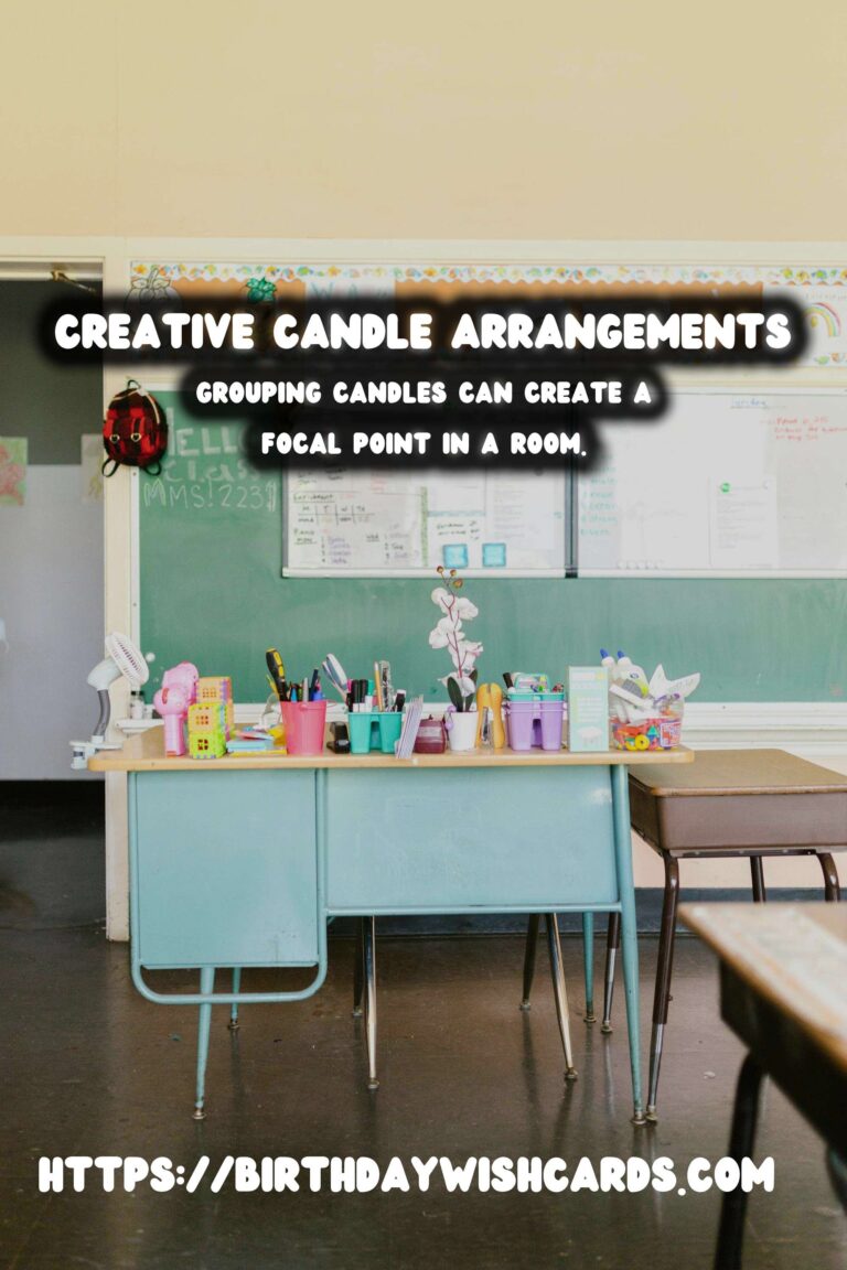 Decorating with Candles: Grouping and Arrangement Tips for a Stunning Home Ambiance