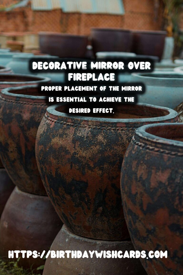 Decorating with Mirrors: Over the Fireplace