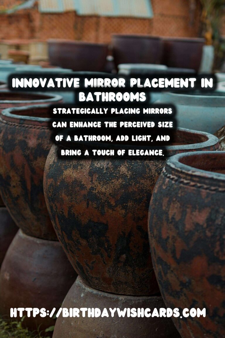Decorating with Mirrors: Transformative Solutions for Small Bathrooms