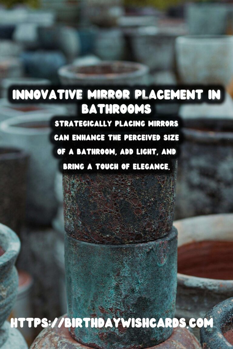 Decorating with Mirrors: Transformative Solutions for Small Bathrooms