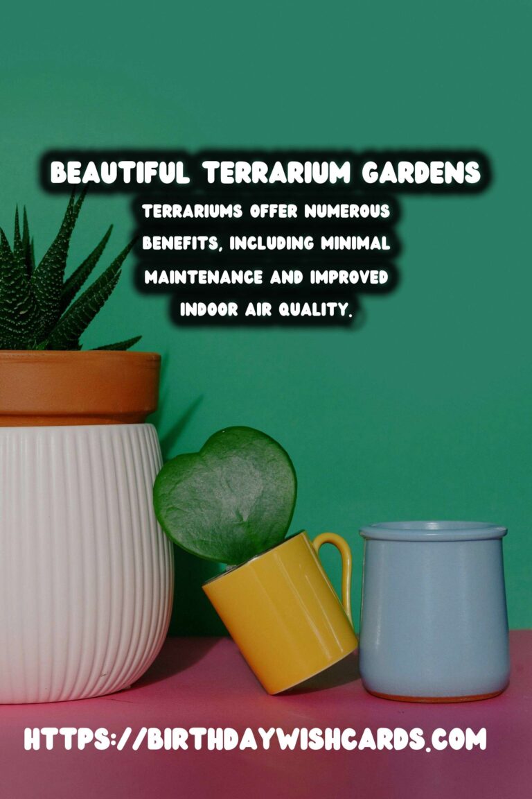 Decorating with Plants: Terrarium Gardens