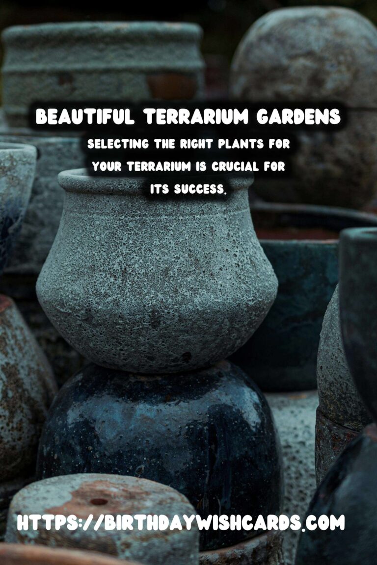 Decorating with Plants: Terrarium Gardens