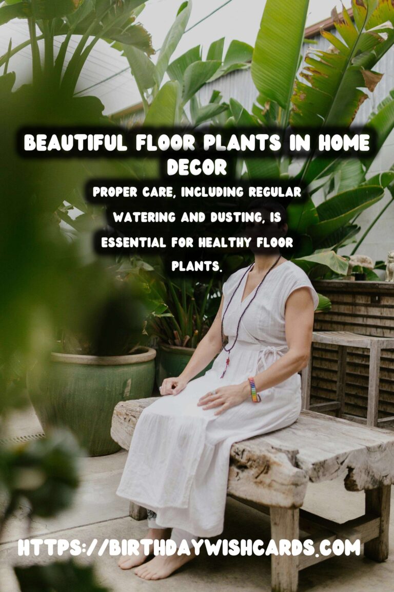 Decorating with Plants: Transform Your Space with Floor Plants