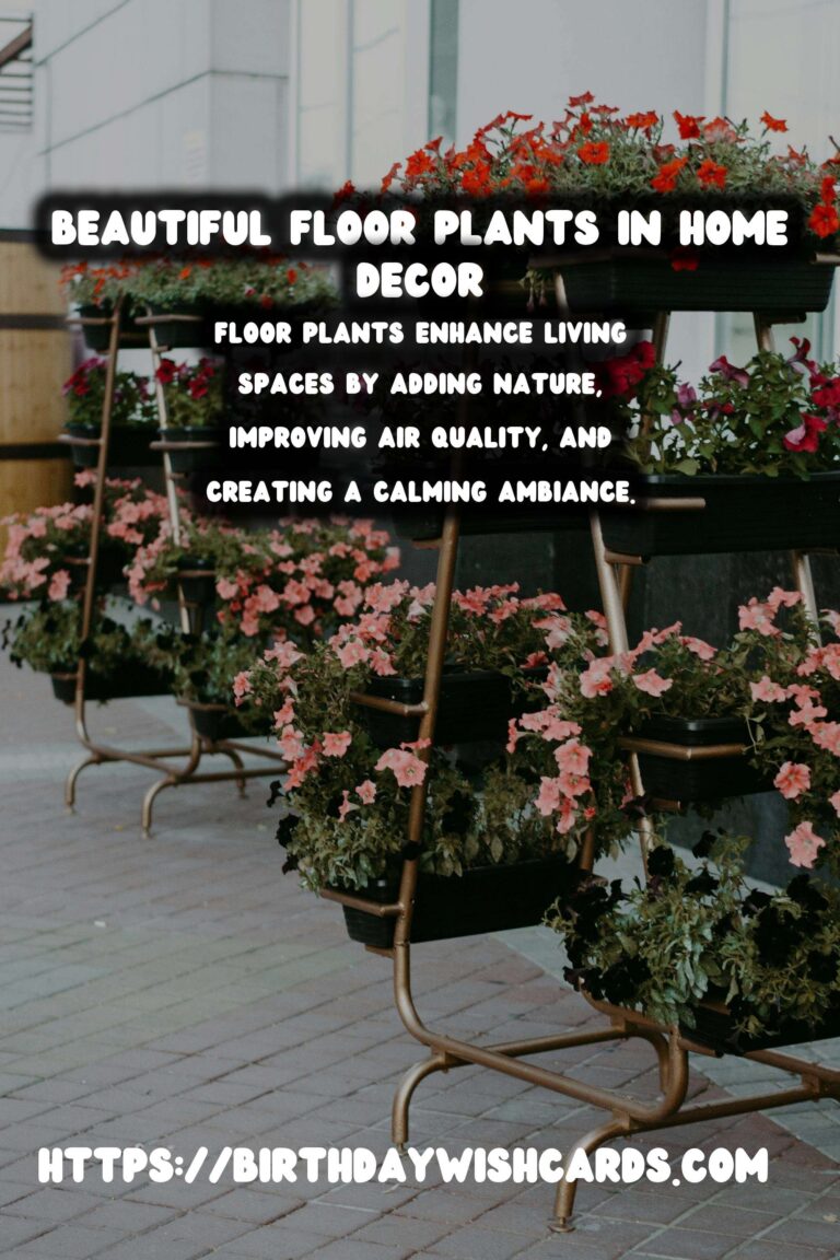 Decorating with Plants: Transform Your Space with Floor Plants