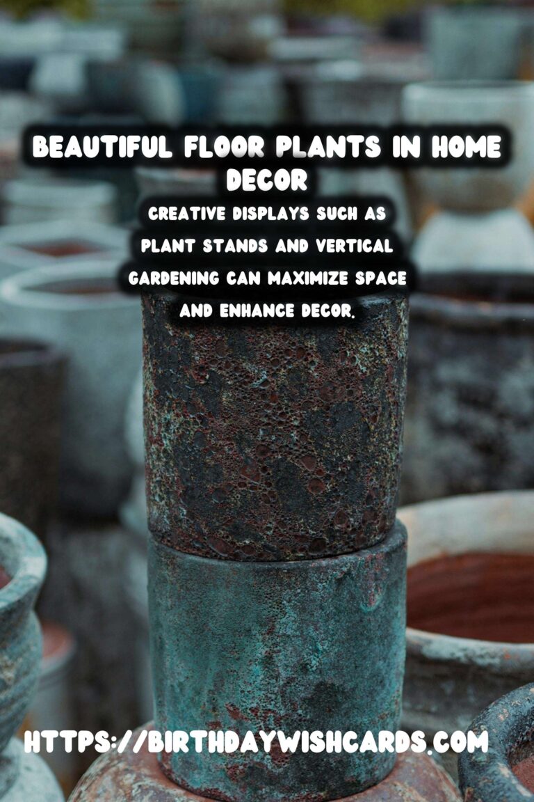 Decorating with Plants: Transform Your Space with Floor Plants