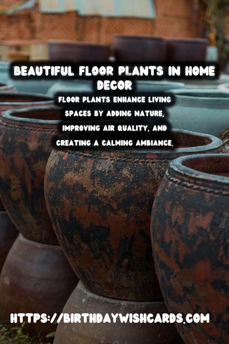 Decorating with Plants: Transform Your Space with Floor Plants