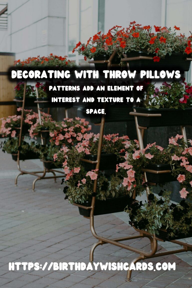 Decorating with Throw Pillows: Enhance Your Space with Color and Pattern