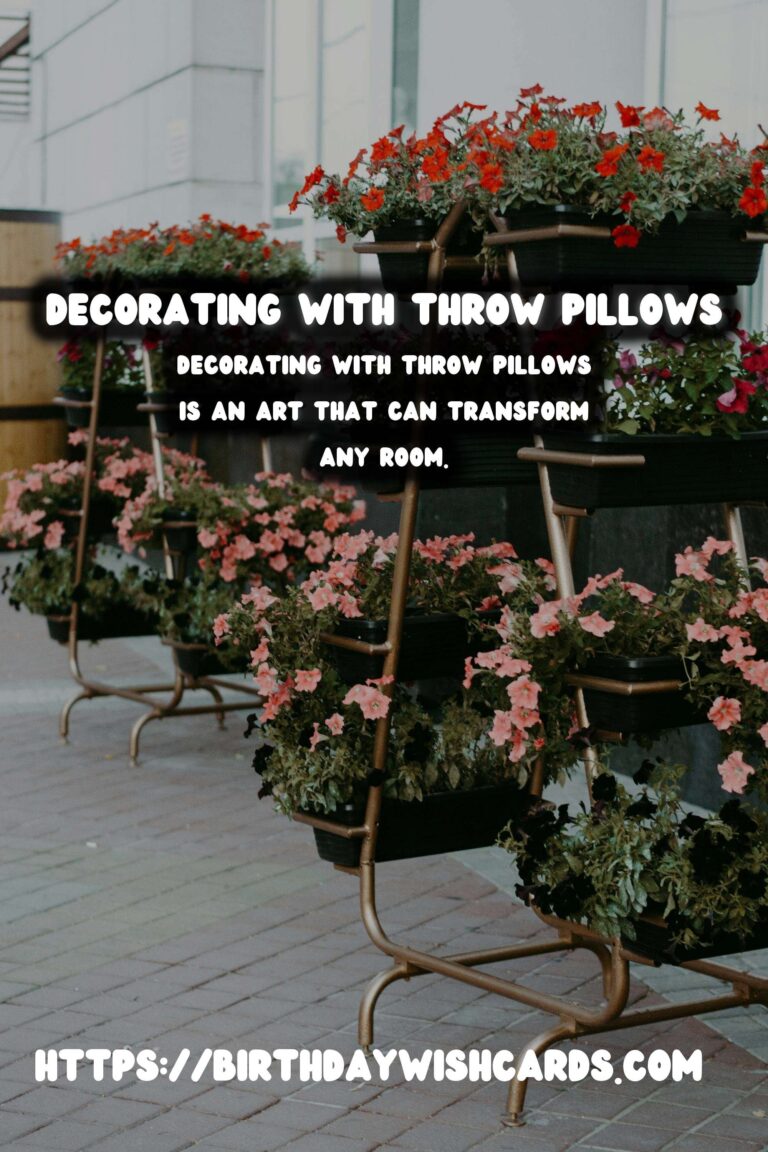 Decorating with Throw Pillows: Exploring Shape and Size for Perfect Styling