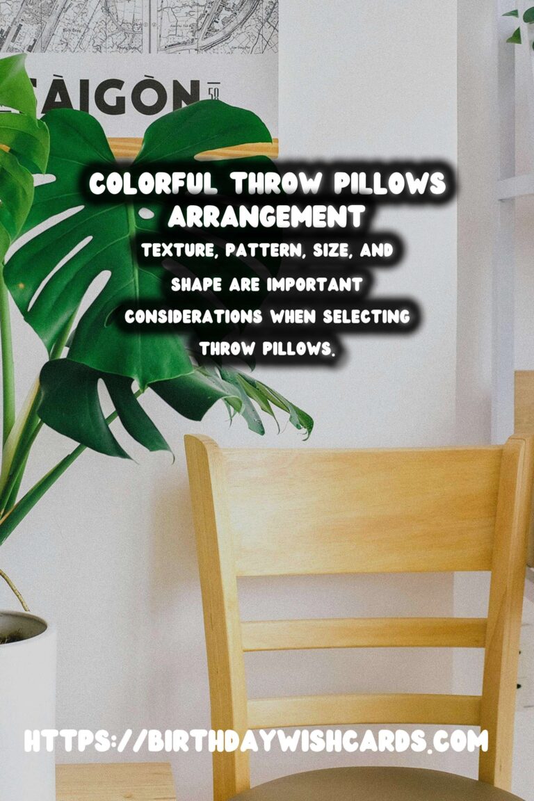 Decorating with Throw Pillows: Mastering Color Combinations for a Stunning Home