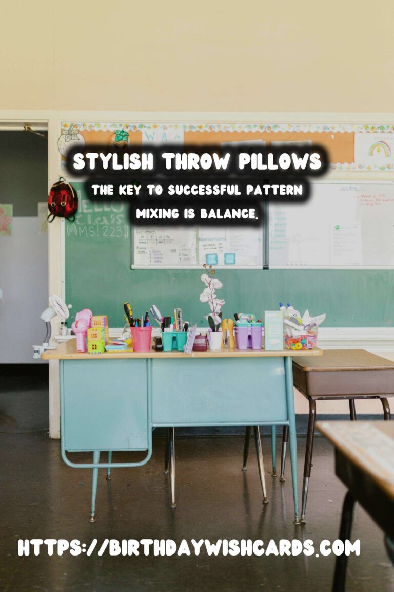 Decorating with Throw Pillows: Mastering the Art of Pattern Mixing