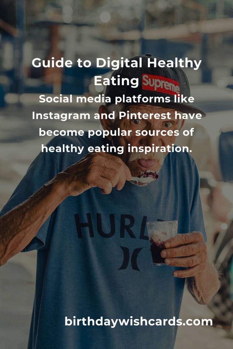 Demystifying Digital Healthy Eating: A Guide to Better Nutrition Online
