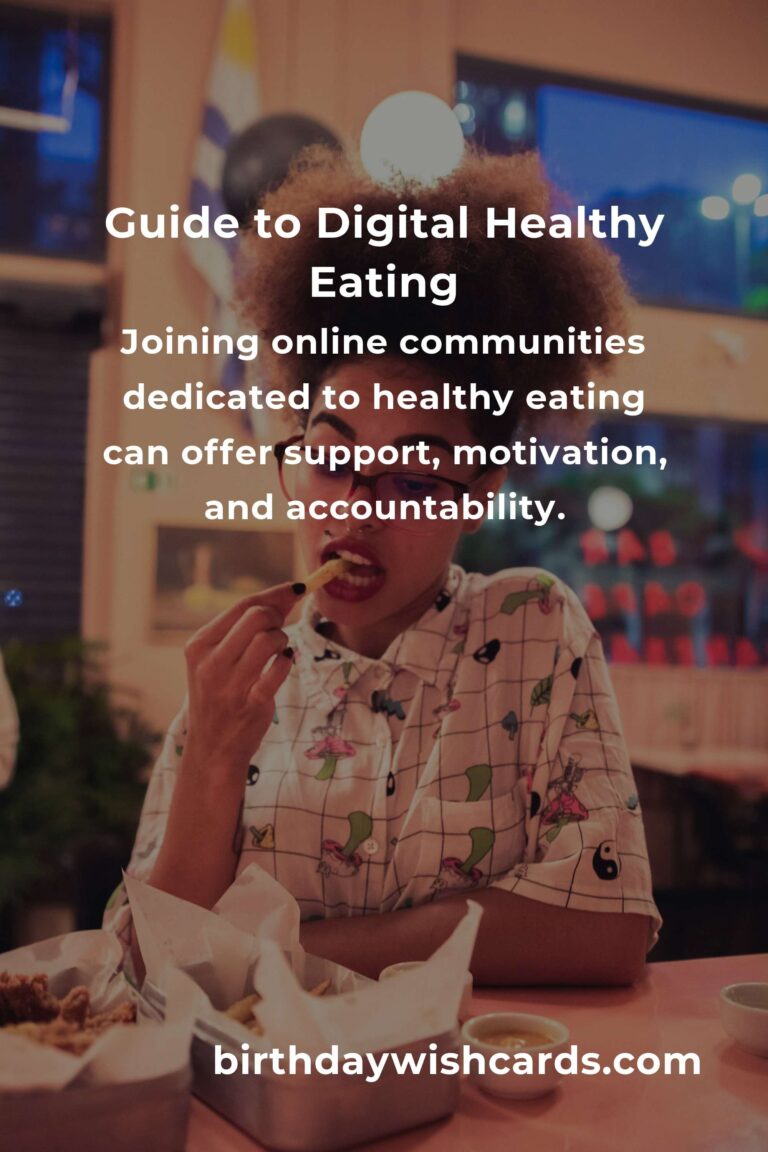 Demystifying Digital Healthy Eating: A Guide to Better Nutrition Online