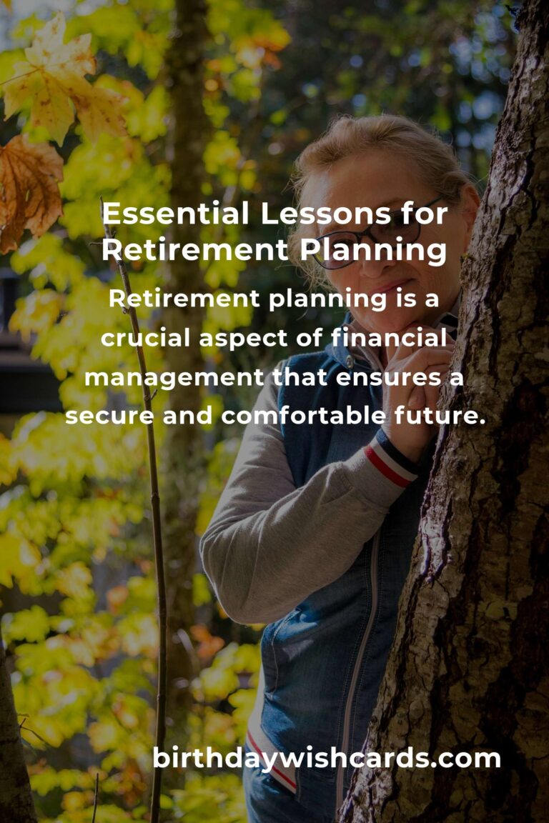 Demystifying Retirement Planning: Essential Lessons for Financial Freedom
