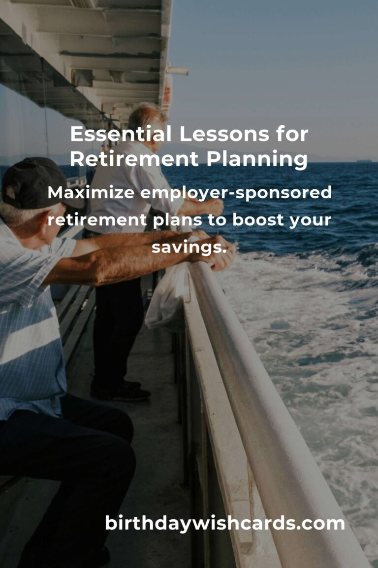 Demystifying Retirement Planning: Essential Lessons for Financial Freedom