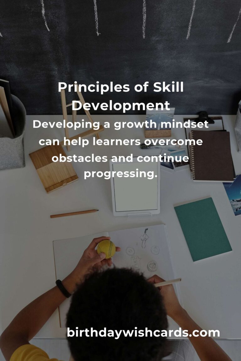 Demystifying Skill Development Principles for Effective Learning