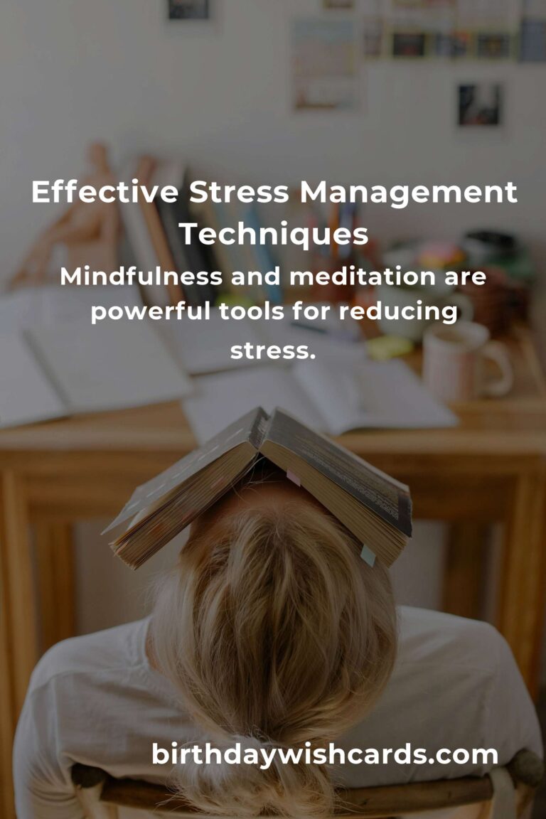 Demystifying Stress Management Strategies: Effective Techniques for a Healthier Life