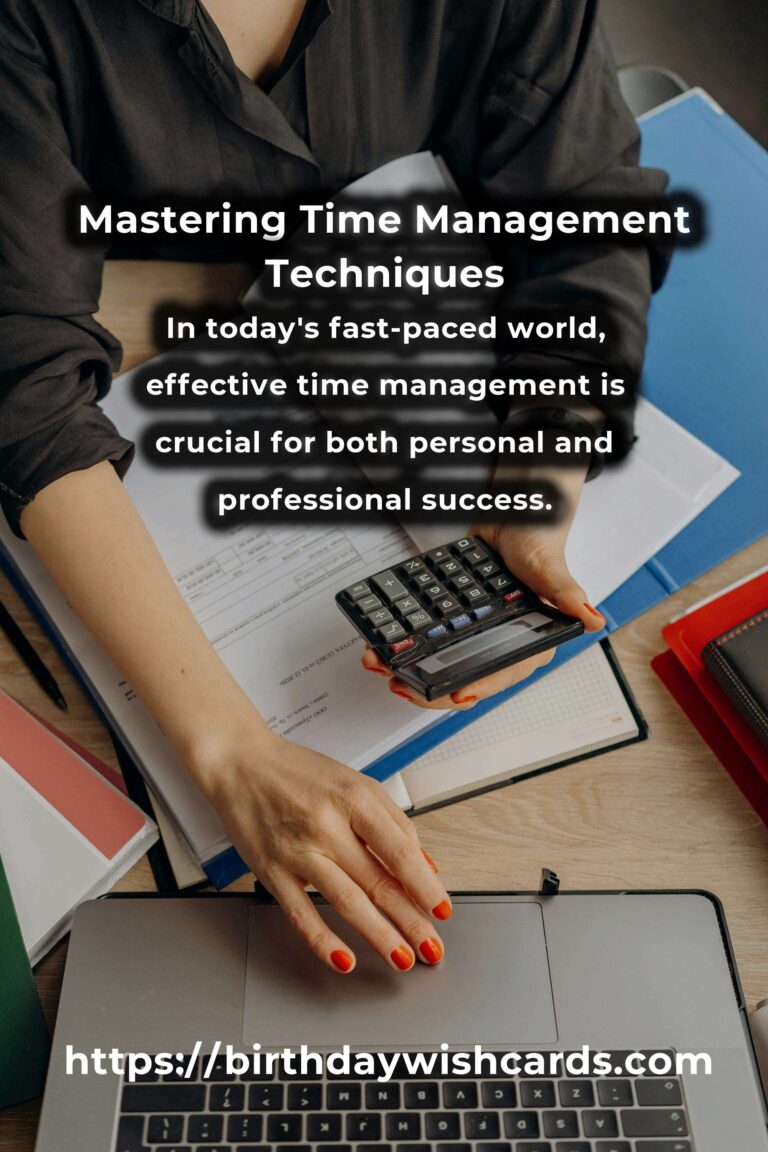 Demystifying Time Management Methods: Mastering Productivity Techniques