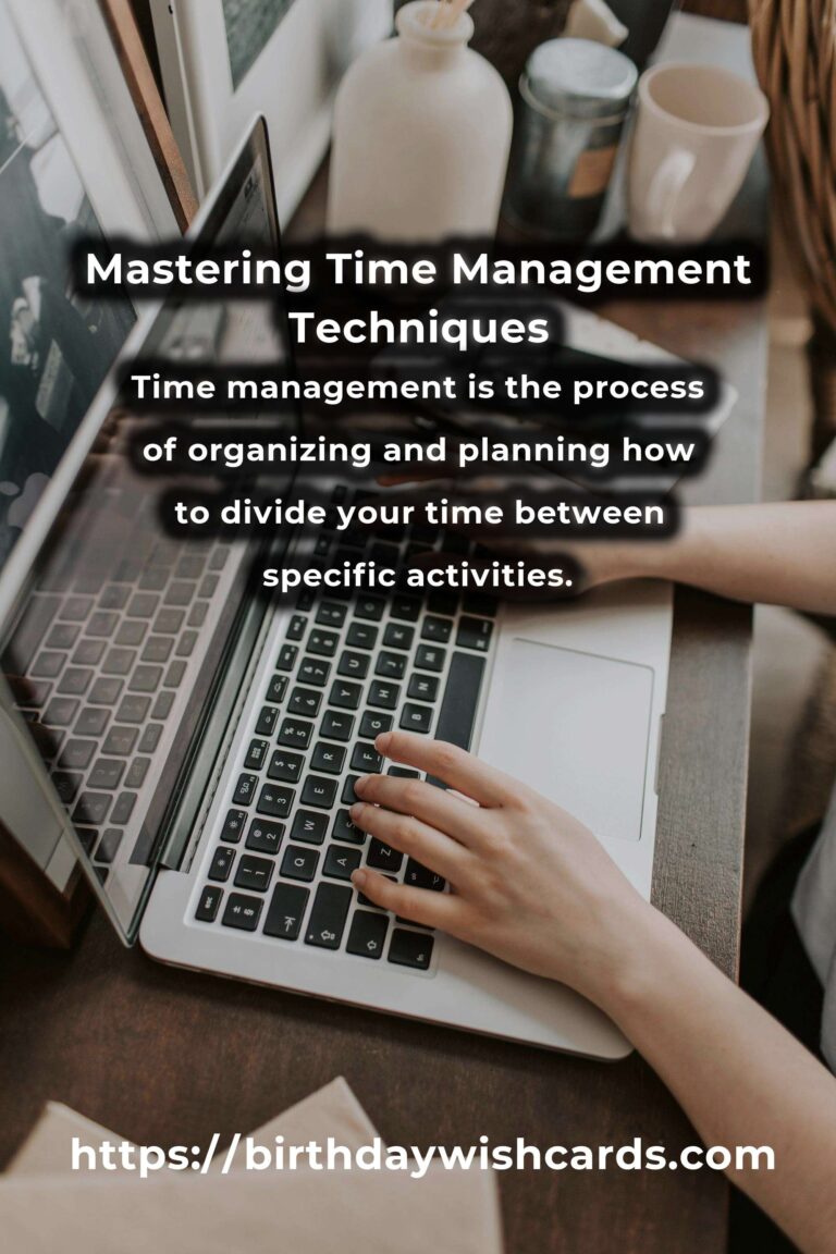 Demystifying Time Management Methods: Mastering Productivity Techniques