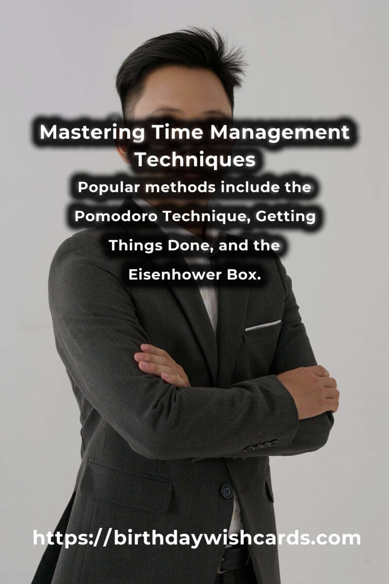 Demystifying Time Management Methods: Mastering Productivity Techniques