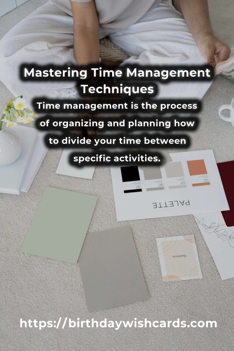 Demystifying Time Management Methods: Mastering Productivity Techniques