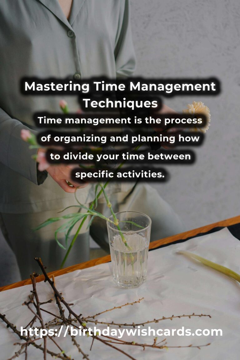 Demystifying Time Management Methods: Mastering Productivity Techniques