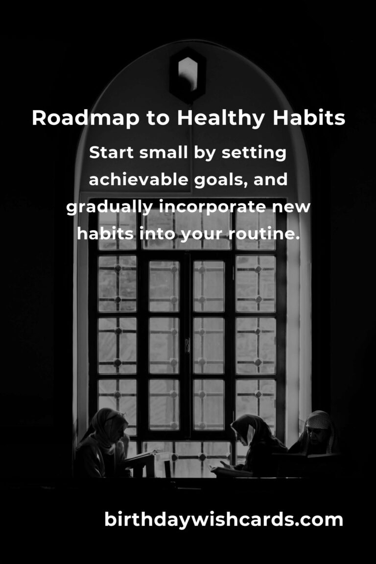 Demystifying the Roadmap to Healthy Habits