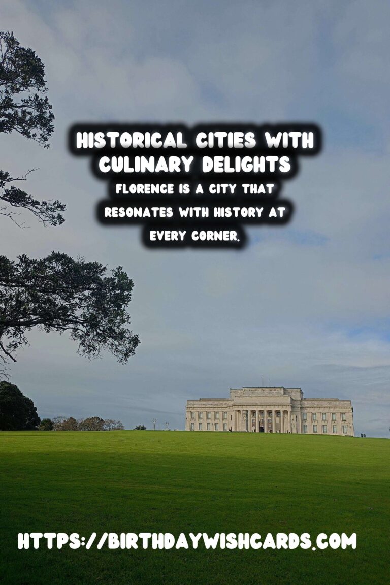 Digital Nomad's Guide to Historical Cities with Great Food