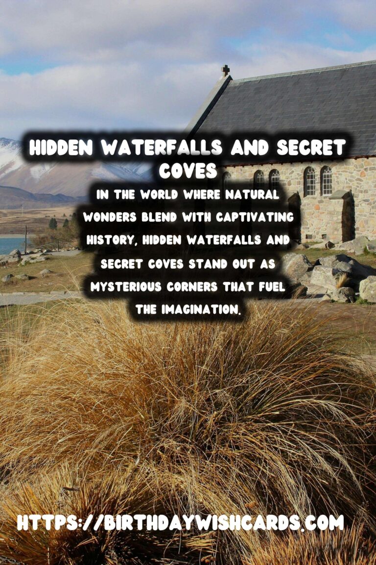 Discover Hidden Waterfalls and Secret Coves with Historical Legends