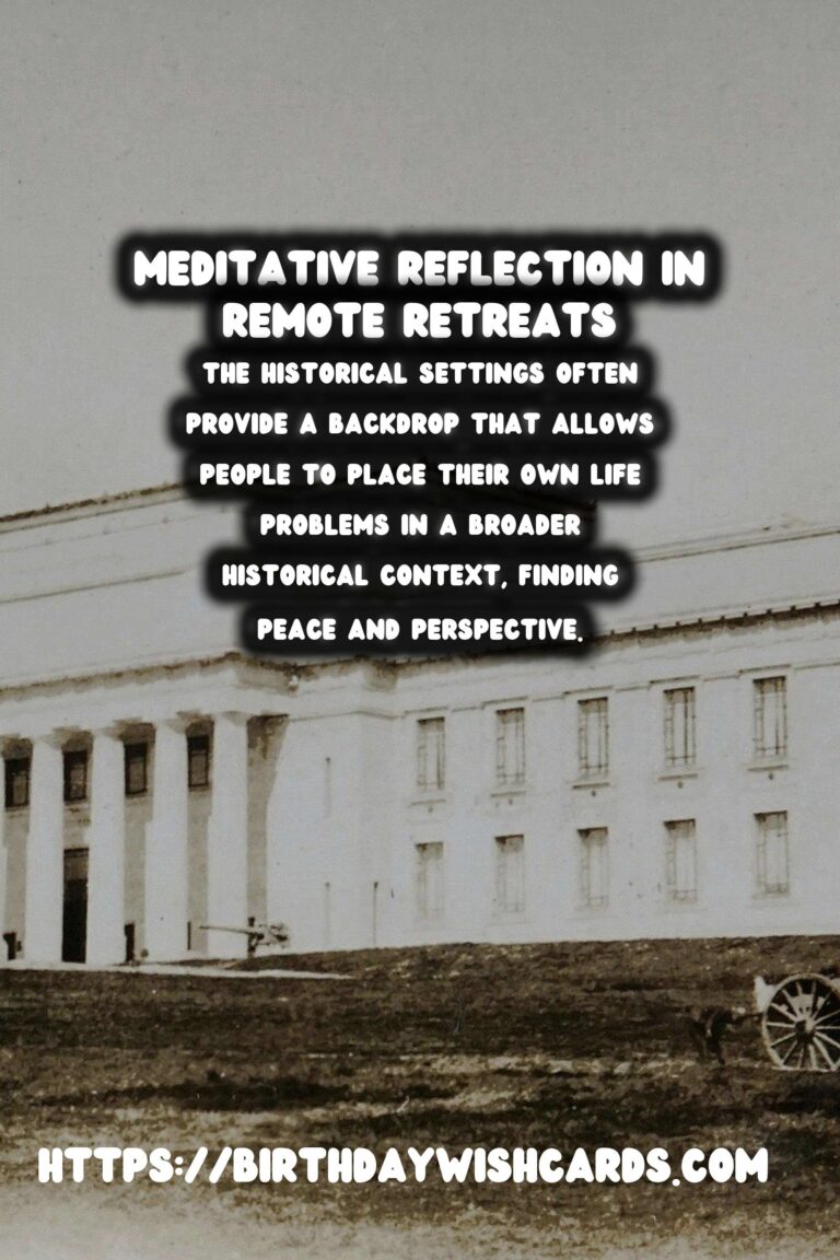 Discover Remote Historical Retreats for Spiritual Reflection