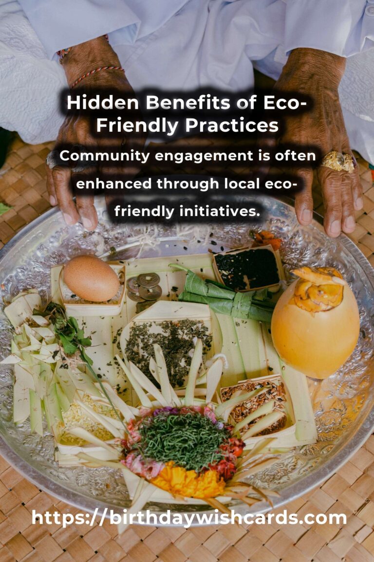 Discover the Hidden Benefits of Inspiring Eco-Friendly Practices