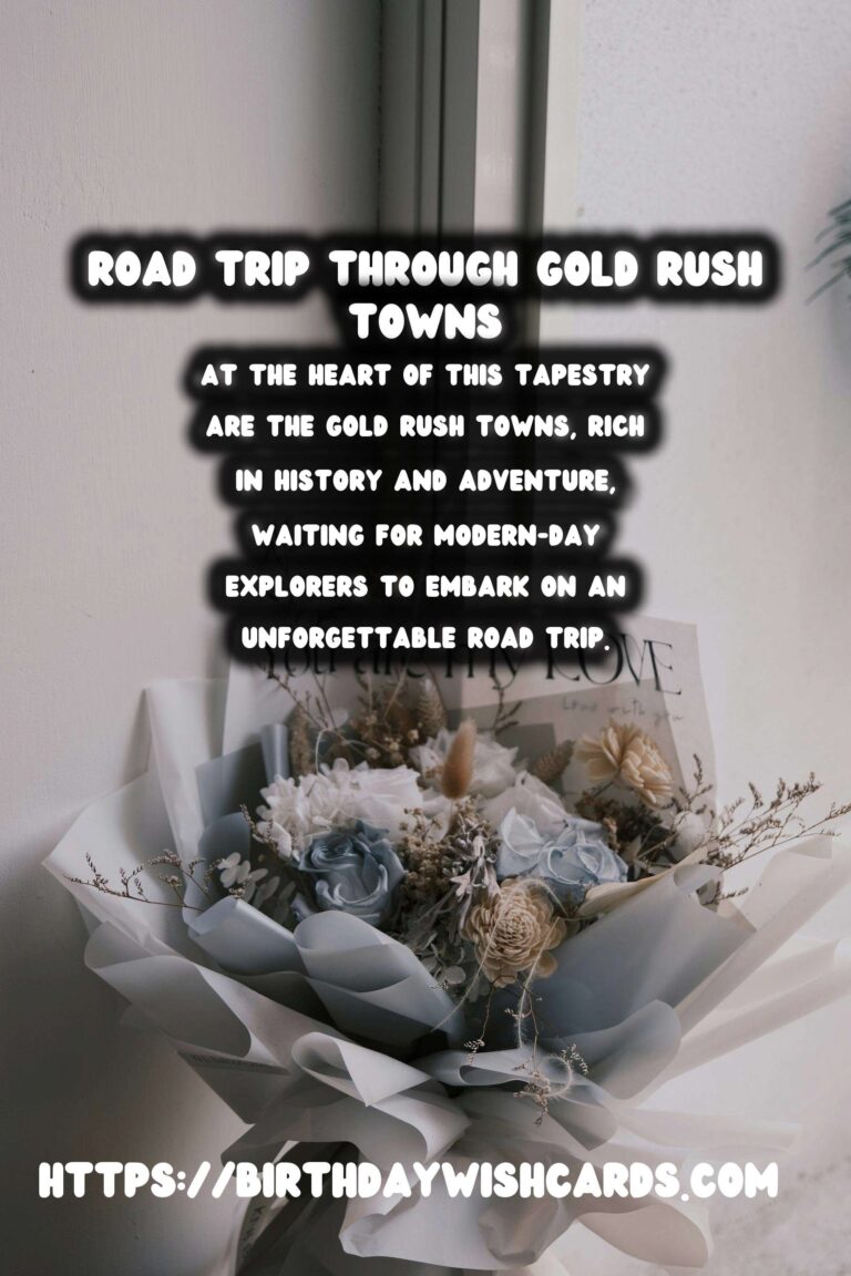 Discover the Historic Journey Through the American Wild West's Gold Rush Towns