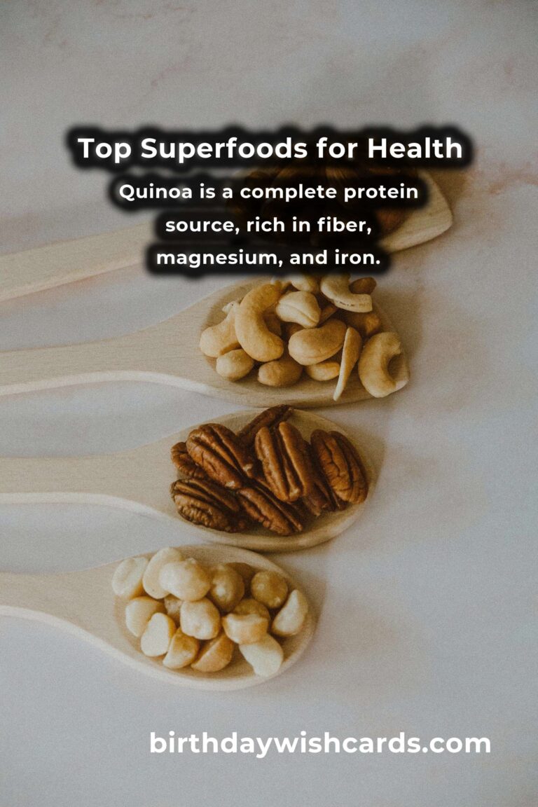 Discover the Top 5 Superfoods for Daily Health Boosts
