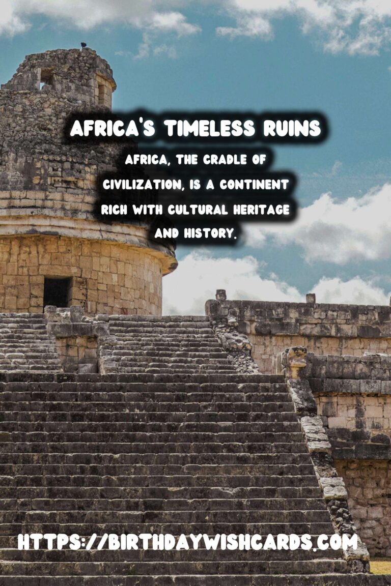 Discovering Africa's Untouched Historical Ruins